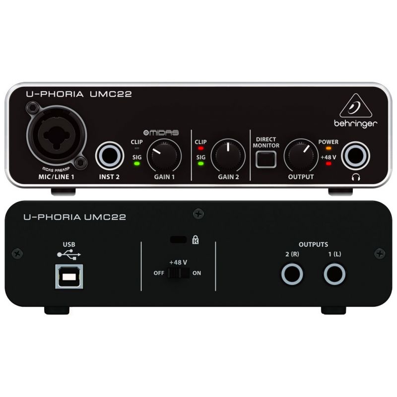 Behringer umc22 не работает микрофон в discord